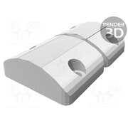 BMS.32-25-CH4 Clasp; technopolymer PA; W: 38mm; L: 56.5mm; black; F1: 100N; F2: 60N Qr70opPaoECwKz-k2vBAqeQYyuYwTbc8tzM7xayzcGM