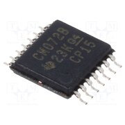 CD4072BPW IC: digital; OR; Ch: 2; IN: 4; CMOS; SMD; TSSOP14; 3÷18VDC; -55÷125°C S5InhdIeDpbGaAufhJKyVGMq9lVAe85mN1jQX5f-SPE