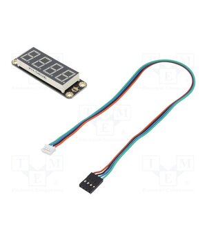 DFR0645-G Display: LED; No.char: 4; green; 67x22mm; Gravity; 5VDC; -40÷85°C czVEHsncKHlTT_FKhj_cqp8_e83h4GZB1287AI11-p0
