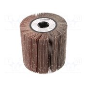 623479000 Grinding pin; Ø: 105mm; Granularity: 80; W: 100mm; flap 7ZnT1LwGlMNVLnTZ9_CiWwzZa5W_a1rKVvQKN7TSoWI