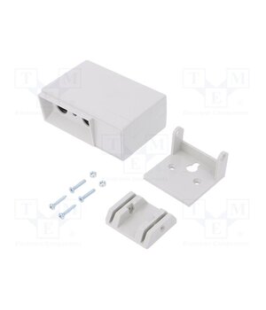 KM-32C/GY Enclosure: for devices with displays; X: 88mm; Y: 58mm; Z: 34mm; ABS MFKQ6kvOT6gVMj6X_FMEVQWxajBtcmu8BZOmczXhiNU