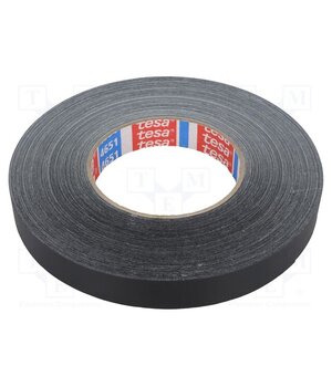 04651-00504-00 Tape: duct; W: 19mm; L: 50m; Thk: 0.31mm; black; natural caoutchouc AHj9AEits5iQiCPgIYdB7ARRpfQP5BPSLdgQUQJc6fs