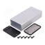 1457C1201E Enclosure: shielding; X: 59mm; Y: 120mm; Z: 31mm; aluminium; natural 6C-q11Gg89T-SyJX-6N-WVGRA9VyFDUSHJ0t6GAZMXM