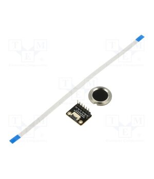 SEN0542 Sensor: fingerprint scanner; UART; 3.3VDC; 40mA; Ø19mm RNp5igmtCtQc23yBHatv9ywmqgqbKHXKQAM7r4-M-XA