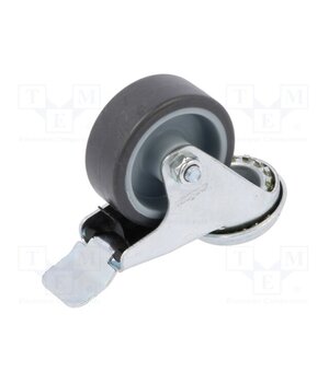 BDPE 0505 1001 Transport wheel; Ø: 50mm; W: 20mm; H: 68mm; torsional with lock RGUxBXfsAQU1cLrvcIniWLsFwXsurzeV27oKsHVoeAw