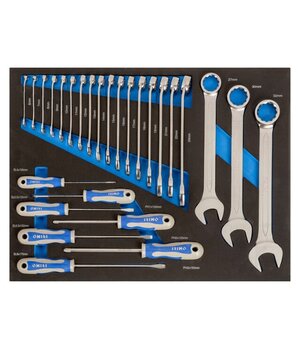 IFF1A003 Tools set: general purpose; in a foam tray; 27pcs. ZFVXMzgRx6fMP_yHXmJ4cO2kFiP6EcdvVBw3gGBsn5s