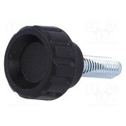 6376 Knob; Ø: 16mm; Ext.thread: M5; 16mm; H: 13mm; polyamide; knurled 92nhzH4rT3PDjmvYlfY5pcIothqlv3DJPLxFQxQHL2E