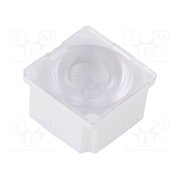 FA15233_ROSE-MRK-W LED lens; square; polycarbonate; transparent; Colour: white Dva1ZulOzNDOIzFJ2wElOyGzrgRxIN82Le7Fls1dMEk