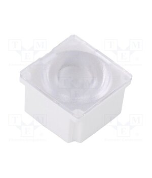 FA15233_ROSE-MRK-W LED lens; square; polycarbonate; transparent; Colour: white Dva1ZulOzNDOIzFJ2wElOyGzrgRxIN82Le7Fls1dMEk