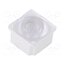 FA15233_ROSE-MRK-W LED lens; square; polycarbonate; transparent; Colour: white Dva1ZulOzNDOIzFJ2wElOyGzrgRxIN82Le7Fls1dMEk