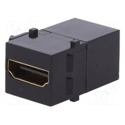 NK0014B Coupler; socket; female x2; HDMI socket x2; gold-plated; straight 38gD8ZplqMlEUY2aBmRrS6sBnQpUr-zEm6LjYrWF32k