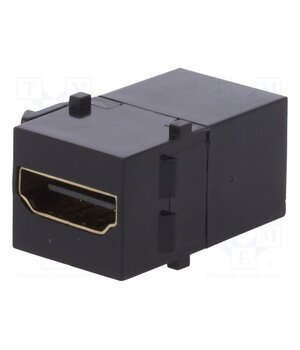 NK0014B Coupler; socket; female x2; HDMI socket x2; gold-plated; straight 38gD8ZplqMlEUY2aBmRrS6sBnQpUr-zEm6LjYrWF32k
