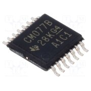 CD4077BPW IC: digital; XNOR; Ch: 4; IN: 4; CMOS; SMD; TSSOP14; 3÷18VDC; -55÷125°C XbTR4eva_MhdfLp4oh17X9UjmQxodUKZ__TECKjjYUs