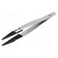 T2392 Tweezers; non-magnetic; Tipwidth: 2mm; Blade tip shape: rounded JT22xkPro6KEI9LA4xxrhQtlm8MFYOfQQa9GkDMSmWY