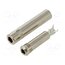 NYS2203P Connector: Jack 6,3mm; plug; female; stereo; ways: 3; straight; 6mm W7J6XFmNWKPjFIdxlPJpigUv9xeBga_WatZueFTt-oY