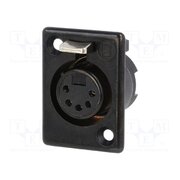 710-0500 Connector: XLR; socket; female; 7.5A; 50V; PIN: 5; straight; 18AWG MxMj06B3xwCKT0kTKywsIYDTxLFxTmPtX9LlFownKFU