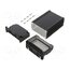 AW8-5-12EBB Enclosure: shielding; X: 80.8mm; Y: 115mm; Z: 50.8mm; aluminium; IP68 iUBA38XnUECU355X00bDnUBmkMDpQIN8AqucjS4dM7k