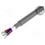 9942.060100 Wire; 6x22AWG; stranded; Cu; PVC; chrome; RS232; 30m; CPR: Eca; 300V 330to738yOMn5Szk1NaC6_1JBEuATnI4vjXy146vBHg