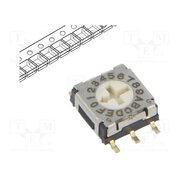 ERD716ADZ Encoding switch; DEC/BCD; Pos: 16; SMT; Rcont max: 200mΩ; 5.1Ncm tlOghVCGDpOmXjXbgrxt0Ni4V9zBN3_qsv9paeygdFs