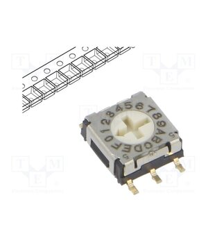 ERD716ADZ Encoding switch; DEC/BCD; Pos: 16; SMT; Rcont max: 200mΩ; 5.1Ncm tlOghVCGDpOmXjXbgrxt0Ni4V9zBN3_qsv9paeygdFs
