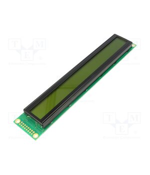 RC4002A-YHY-ESX Display: LCD; alphanumeric; STN Positive; 40x2; yellow-green; LED CdCesCdXLMw8uqjNB5xKw-jpO3oM6Ycaq33AOby9Gv8