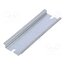 MIV 10 DIN rail; steel; zinc; L: 100mm; W: 35mm; TS35; MNX 2jhw-ALkviRsY2zMiUWv8sFEc2F0rF5c5wgkmsxUvdY