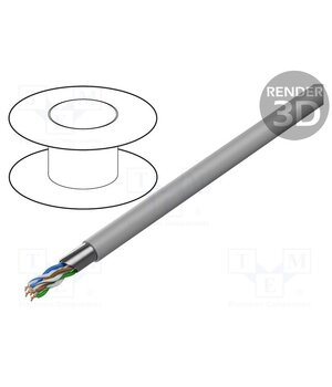 7860NBH.00305 Wire; F/UTP; Cat 6; 4x2x23AWG; Cu; wire; FRNC; grey; 305m; 72V; 1000ft OIVS7sxmFMgXRR8AIpX-tHBVhiZ2VI_JX7pKyNLtTCM