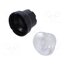 CN11770_IRIS LED lens; round; plexiglass PMMA; transparent; 11÷19°; H: 28.1mm rMZj-TMbJUnJG-zzxAPV0c5B0yQla973heCQJES8KxI