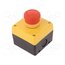 FB1W-YW1B-V4E02-R Control cassette; 22mm; YW; No.of butt: 1; mushroom; IP65; plastic JF4ItJYzpSHXtsfNyJsAbnZleGpXfkPU3R6ZvxKp4eg