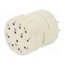 09151122702 Connector: M23; contact insert; PIN: 12; female; soldering; 8A; 200V osqinoOUfT0pgKw9_R72on9cecrXSeWRc8sKk7Fc01Q