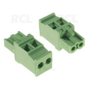 TERMINĀLA BLOKS 2pin Female kabeļiem, RM=5,08 mm

 CKK102LT.jpg