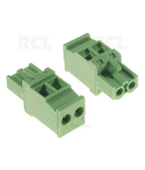 TERMINĀLA BLOKS 2pin Female kabeļiem, RM=5,08 mm

 CKK102LT.jpg