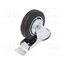 CKJS-SG 100W-HC Transport wheel; Ø: 100mm; W: 25mm; H: 128mm; 70kg; rubber; steel cq1f17VONptxOltbbKK0gUzfyQrhnqzjtnxcpLc4aig