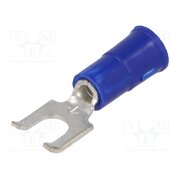 8249 Tip: fork; M4; Ø: 4.32mm; crimped; for cable; insulated; blue; copper dwvsgxJdBk4ckRxhDeWHeg_H7M0_aa5uQreMVFf8tgY