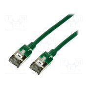 CQ9015S Patch cord; RJ45 plug,both sides; U/FTP; 6a; stranded; Cu; 0.3m FkGvcRS6Y6PSzXRzKVqiGJoegOfrYB2ViBQkLrGE8I0