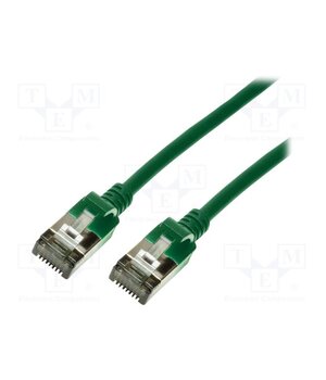 CQ9015S Patch cord; RJ45 plug,both sides; U/FTP; 6a; stranded; Cu; 0.3m FkGvcRS6Y6PSzXRzKVqiGJoegOfrYB2ViBQkLrGE8I0