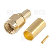 PLUG SMA apgriežams RG58 presēšanas savienojums

 CKI775.jpg