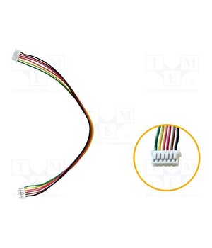 RVA-0106M-1.25FF Cable; PIN: 6; MOLEX; Contacts ph: 1.25mm; L: 150mm TQymY0R0vgMSOi7Gotknb3LCn-tPbTqSykVyli5DFUs