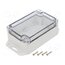 ZP120.80.45SUJP TM ABS-PC Enclosure: multipurpose; X: 80mm; Y: 120mm; Z: 45mm; ZP; ABS; IK07 suxYo2uZmWxDz4jWuQbMY4GorW0dBAeDQzbKWuFDVeE