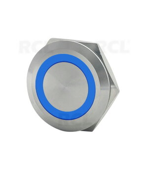PUSH BUTTON SWITCH OFF-(ON) 12-24V DC, 5A, ø22mm, IP67, ar zilu LED indikāciju

 CPR01921M.jpg