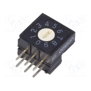 A6RV-102RF Encoding switch; DEC/BCD; Pos: 10; THT; Rcont max: 200mΩ; A6RV bSZ6nvdzLQwfVgbGYrrU_aFnP4w8SeI6hUpNgGHHHoU