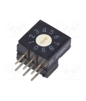 A6RV-102RF Encoding switch; DEC/BCD; Pos: 10; THT; Rcont max: 200mΩ; A6RV bSZ6nvdzLQwfVgbGYrrU_aFnP4w8SeI6hUpNgGHHHoU