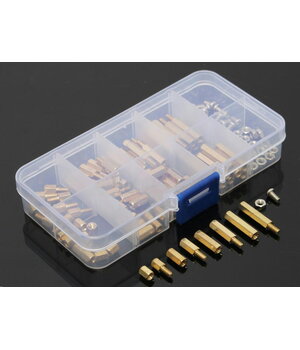 Misiņa distancējošo elementu komplekts, M2,5 vīriešu-sieviešu

 IISTR25.jpg