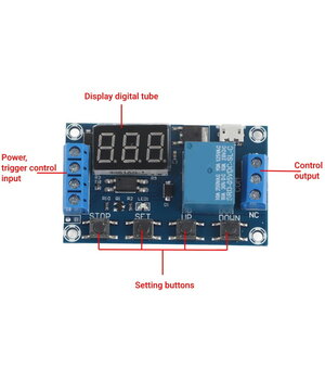 Laika releja modulis 6-30V Micro-USB

 ABT07+3.jpg