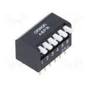 A6FR6104 Switch: DIP-SWITCH; Poles number: 6; ON-OFF; 0.025A/24VDC; Pos: 2 ifE6wRrxh3llsvAr7-6C0oA0nhu1VvqaBZtDjfes0sg