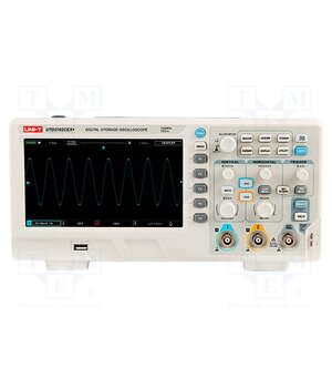 UTD2202CEX+ Oscilloscope: digital; Ch: 2; 200MHz; 1Gsps; 64kpts; 2n÷50s/div E-qzeH5DW-5ZG5puZ_kwuwc9VodUarEa2VIBRaXBwQg