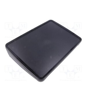 35110145.HMT1 Enclosure: desktop; BoPad; X: 285mm; Y: 198mm; Z: 61mm; ABS; black azvjNvKoNyE6HeDW29fjLaJkMhCwELB2QxkL7U6xsm4