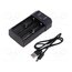 L3EFT-MEGAUSB Charger: for rechargeable batteries; Li-Ion,Ni-Cd,Ni-MH; 0.5A obxpCC93UWGbIcUgFwYXxJUZnzBE900T2YlYkZSuGlk