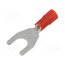 KNE_6-1/100 Tip: fork; M6; 0.5÷1mm2; crimped; for cable; insulated; tinned; red h7V_fQUePWrgNbV38qcmMV7prPc6HGSH0lS36HCu7kE