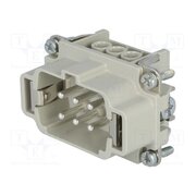 C14610A0061021 Connector: HDC; contact insert; male; 16A; 500V; PIN: 6; 6+PE xodAcBgJ8-UAKI9not7wwL1eda9QTXxRilKgpbInXVY